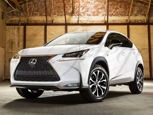 Lexus NX (white)