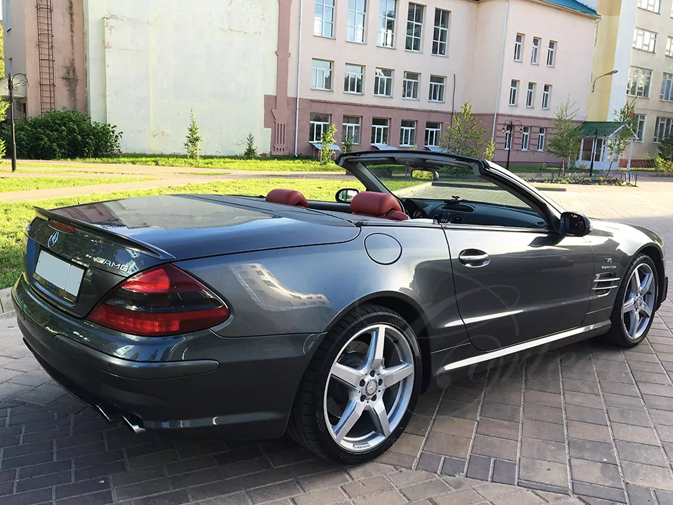 Mercedes-Benz SL cabrio (grey)