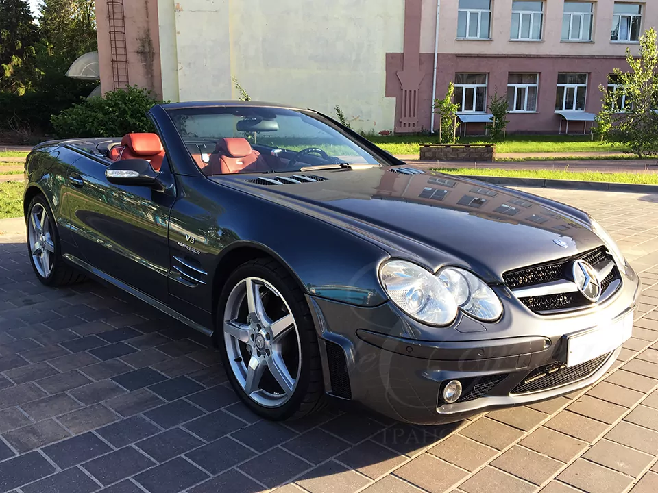 Mercedes-Benz SL cabrio (grey)