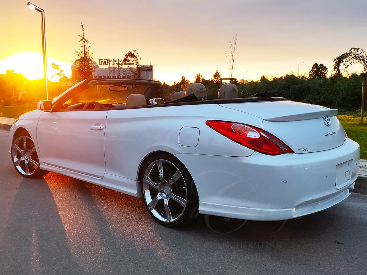 Toyota Solara cabrio (white)
