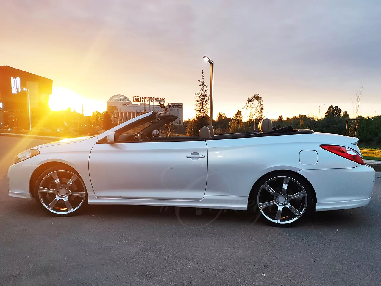 Toyota Solara cabrio (white)