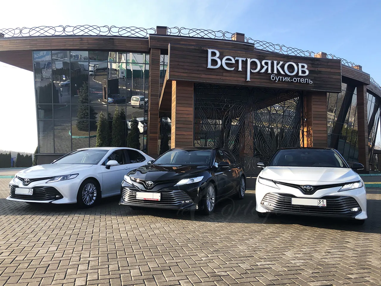 Toyota Camry (поездка по городу)