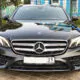 Mercedes-Benz E black (поездка по городу)