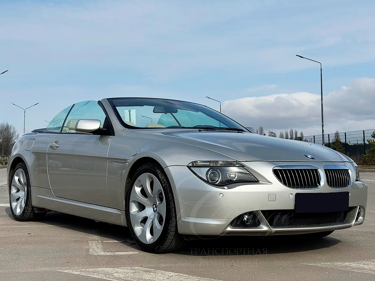 BMW-6 cabrio (gray)