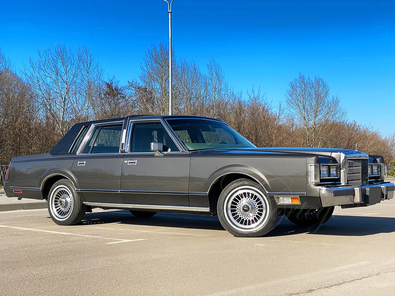Lincoln Town Car (серебристый)